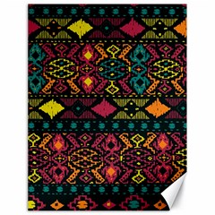 Bohemian Patterns Tribal Canvas 18  X 24   by BangZart