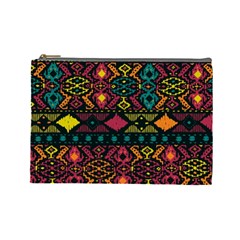 Bohemian Patterns Tribal Cosmetic Bag (large)  by BangZart