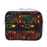 Bohemian Patterns Tribal Mini Toiletries Bags Front