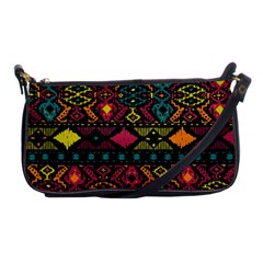 Bohemian Patterns Tribal Shoulder Clutch Bags by BangZart