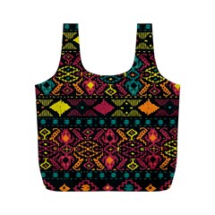 Bohemian Patterns Tribal Full Print Recycle Bags (m)  by BangZart