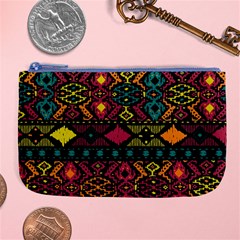 Bohemian Patterns Tribal Large Coin Purse