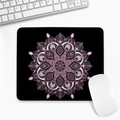 Ornate Mandala Large Mousepads by Valentinaart