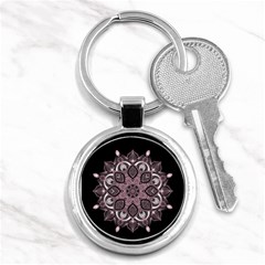 Ornate Mandala Key Chains (round)  by Valentinaart