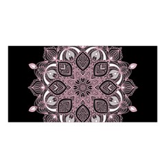 Ornate Mandala Satin Shawl by Valentinaart