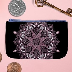 Ornate Mandala Large Coin Purse