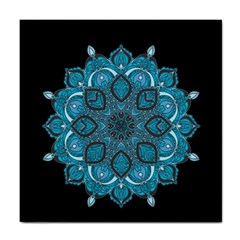 Ornate Mandala Tile Coasters by Valentinaart