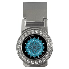 Ornate Mandala Money Clips (cz) 