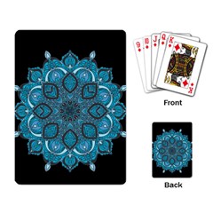 Ornate Mandala Playing Card by Valentinaart