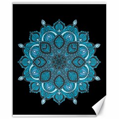 Ornate Mandala Canvas 16  X 20   by Valentinaart