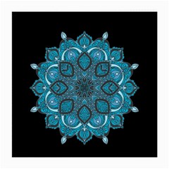 Ornate Mandala Medium Glasses Cloth (2-side) by Valentinaart