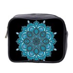 Ornate mandala Mini Toiletries Bag 2-Side Front