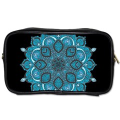 Ornate Mandala Toiletries Bags 2-side by Valentinaart