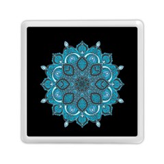 Ornate Mandala Memory Card Reader (square)  by Valentinaart