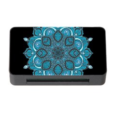 Ornate Mandala Memory Card Reader With Cf by Valentinaart