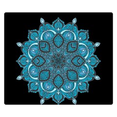 Ornate Mandala Double Sided Flano Blanket (small)  by Valentinaart