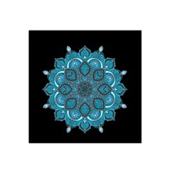 Ornate Mandala Satin Bandana Scarf by Valentinaart