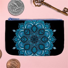 Ornate Mandala Large Coin Purse