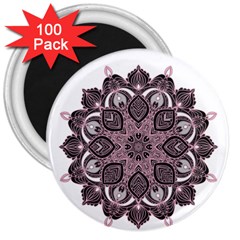 Ornate Mandala 3  Magnets (100 Pack) by Valentinaart