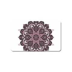 Ornate Mandala Magnet (name Card) by Valentinaart