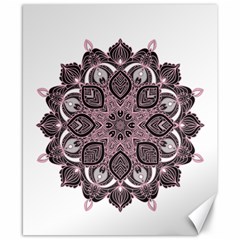 Ornate Mandala Canvas 8  X 10  by Valentinaart