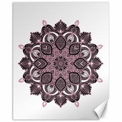 Ornate Mandala Canvas 16  X 20   by Valentinaart