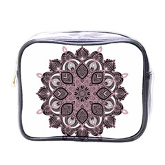 Ornate Mandala Mini Toiletries Bags by Valentinaart