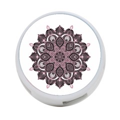 Ornate Mandala 4-port Usb Hub (two Sides)  by Valentinaart