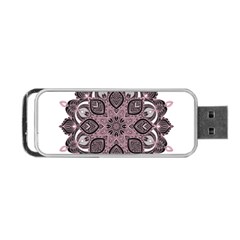 Ornate Mandala Portable Usb Flash (one Side) by Valentinaart