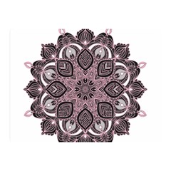 Ornate Mandala Double Sided Flano Blanket (mini)  by Valentinaart