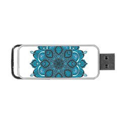 Ornate Mandala Portable Usb Flash (one Side) by Valentinaart