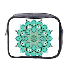 Ornate Mandala Mini Toiletries Bag 2-side by Valentinaart