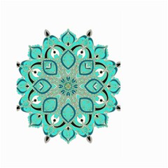 Ornate Mandala Large Garden Flag (two Sides) by Valentinaart