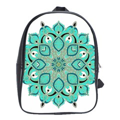 Ornate Mandala School Bags (xl)  by Valentinaart