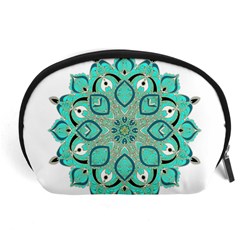 Ornate Mandala Accessory Pouches (large)  by Valentinaart