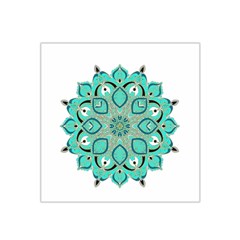 Ornate Mandala Satin Bandana Scarf by Valentinaart