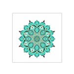 Ornate mandala Satin Bandana Scarf Front