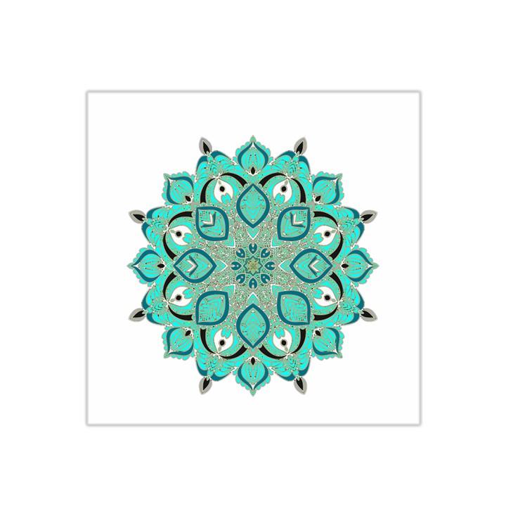 Ornate mandala Satin Bandana Scarf