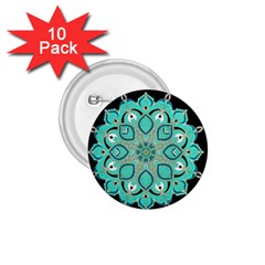 Ornate Mandala 1 75  Buttons (10 Pack) by Valentinaart