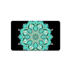 Ornate Mandala Magnet (name Card) by Valentinaart