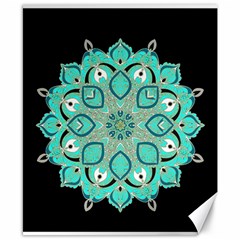 Ornate Mandala Canvas 8  X 10  by Valentinaart