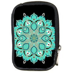 Ornate Mandala Compact Camera Cases by Valentinaart