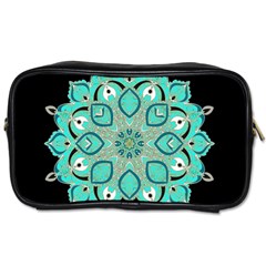 Ornate Mandala Toiletries Bags by Valentinaart