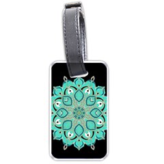 Ornate Mandala Luggage Tags (one Side) 