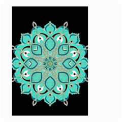 Ornate Mandala Small Garden Flag (two Sides) by Valentinaart