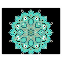 Ornate Mandala Double Sided Flano Blanket (medium)  by Valentinaart