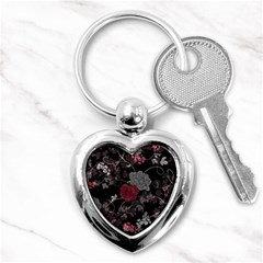 Sakura Rose Key Chains (heart)  by iVelz