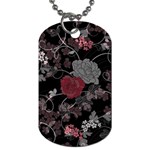 Sakura Rose Dog Tag (Two Sides) Front