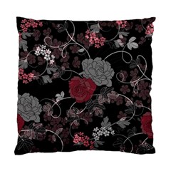 Sakura Rose Standard Cushion Case (two Sides) by iVelz