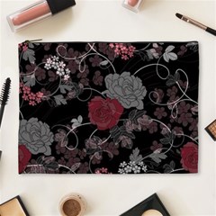 Sakura Rose Cosmetic Bag (xl)